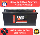 Pm020 Powermax Heavy Duty 12v Car Battery 3 Year Warranty