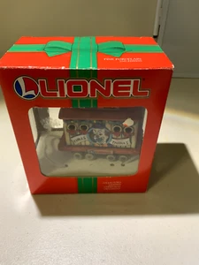Lionel Collectors Christmas Train Ornament Circus Car 37-618 Fine Porcelain - Picture 1 of 5