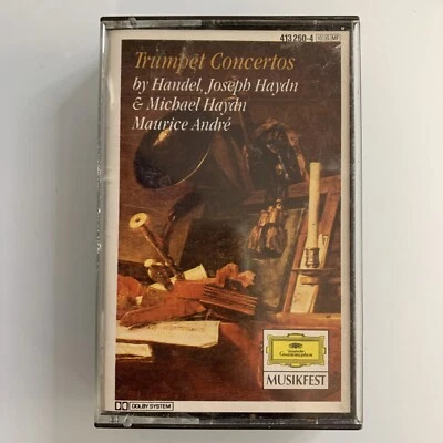 Trumpet Concertos Handel Haydn Maurice Andre (Cassette) - Image 1 of 2