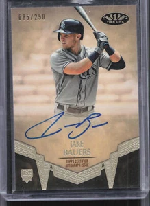 2019 Topps Tier One #BA-JB Jake Bauers Rookie Auto #/250 RG49 - Picture 1 of 2