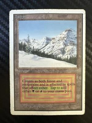 Taiga Unlimited Edition Magic the Gathering - Image 1 of 2