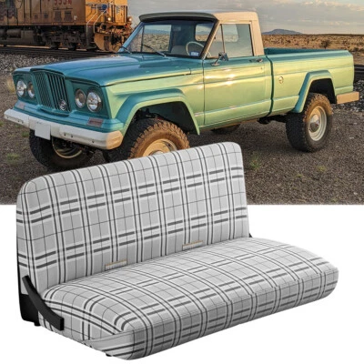 Full Size Truck Car Saddle Blanket Bench Seat Cover For Jeep Gladiator 1962-1969 Foto 1 de 4