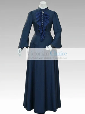 Victorian Edwardian 1910s Vintage Downton Abbey Lady Dress Theater Costume 1912 - Image 1 of 4