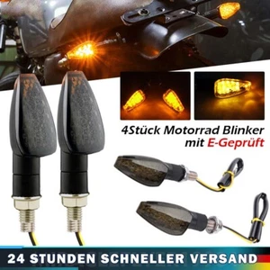 4Stücke LED 12V Universal Motorrad Roller Mit E-Geprüft Blinker Miniblinker 10MM - Bild 1 von 13