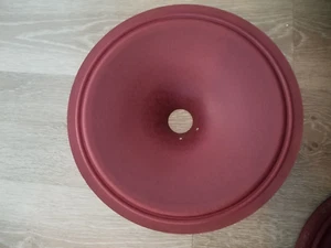 1 pc Vintage NOS 12" WHF5374 red paper speaker cone Stromberg-Carlson RF-478 - Picture 1 of 4