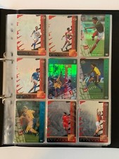 World Cup USA 94 Upper Deck Trading Cards in Album + Sleeves - Football Cards