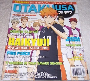Otaku USA Magazin Februar 2020 Manga Anime Haikyu - Bild 1 von 2