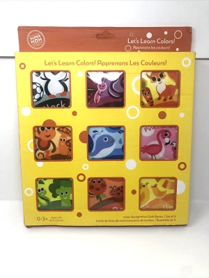 Детские книги Learn Color Recognition 9 Felt Soft с хрустящим шумом для детей 0-3 лет - Изображение 1 из 4