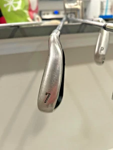 USED RH CALLAWAY 2018 EDGE 7 IRON STEEL SHAFT - Picture 1 of 3