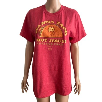 Camiseta Jesús Para Hombre Mediana Quiere Taco Bout Jesus Mark 16:15 Foto 1 de 4