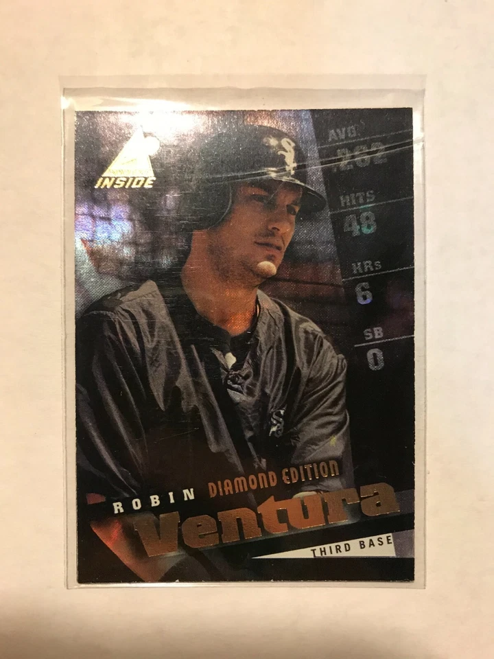 1998 PINNACLE INSIDE DIAMOND EDITION PARALLEL #93 ROBIN VENTURA SP 1:67 PACKS - Image 1 of 1