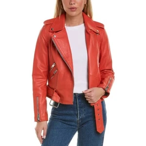 NWOT Walter Baker Allison Leather Jacket SIZE XS - Picture 1 of 11