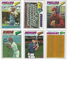 1977 TOPPS 22 CARD LOT EX/NM W HIGH #'S L@@K - Picture 1 of 4