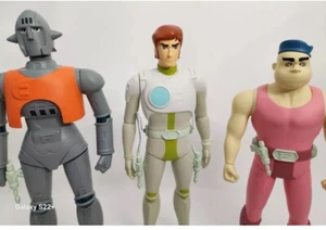 3er SET CAPTAIN FUTURE Figuren OTTO GRAG BIG Size 38-42 cm HLpro Toei NEU&OVP - Bild 1 von 3