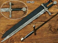 custom Damascus Steel Anduril Sword of Narsil the King Aragorn Replica 42 inches