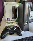 Microsoft Xbox 360 S Slim 4gb 320gb Hdd Matte Black Console + 3 Controllers