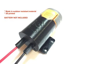 L battery adapter for RIDGID 12V lithium battery 12volt mountable dock w wires - Picture 1 of 6