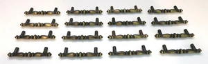 16 x Vintage Amerock 176-1 Brass Drawer Cabinet Pull Handles - Bundle - Picture 1 of 4