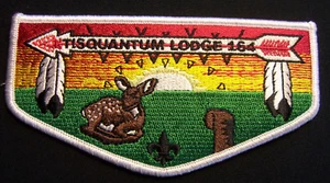 Tisquantum Lodge #164 (S-63) Vigil flap - Picture 1 of 1