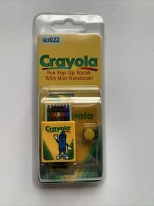 Vintage Crayola Pop Up Quartz Wristwatch New Sealed! Collectible Display Item - Picture 1 of 5