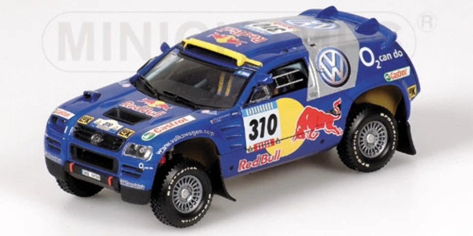 Minichamps VOLKSWAGEN RACE TOUAREG PONS KLEINSCHMIDT RALLY DAKAR 2005 1/43 - Immagine 1 di 1