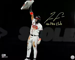 Ronald Acuna Jr. Atlanta Braves Signed 40/70 Club Insc Spotlight 16x20 Photo BAS - Picture 1 of 1
