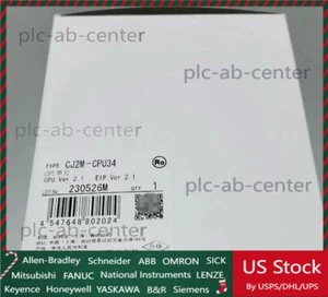 1PCS Brand New Omron CJ2M-CPU34 CJ2MCPU34 Fast delivery - Picture 1 of 1