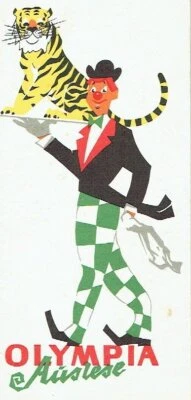 Circus Zirkus Olympia Programm Auslese DDR 1967 - Bild 1 von 3