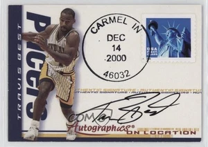 2000-01 Fleer Futures Autographics On Location Travis Best Auto - Picture 1 of 3