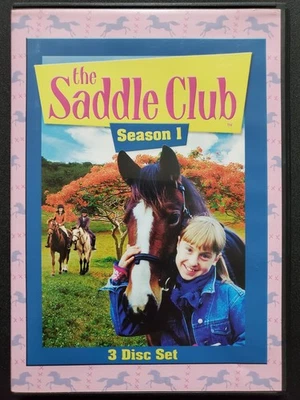 The Saddle Club: Season 1 (3-DVD Set, 2007) Horse Equestrian TV Series R1 OOP - Image 1 of 4