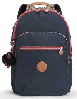 kipling Basic Eyes Wide Open Clas Seoul Large Backpack Rucksack True Navy Combo - Bild 1 von 2