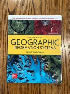 Introduction To Geographic Information Systems by Kang-Tsung Chang 9th Ed - Picture 1 of 4