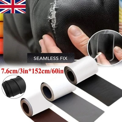 Self Adhesive Leather Repair Patch Couch Sofa Car Seat Chair Renovation Sticker