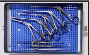 10 tlg Minor Fess Instrumente Set Endoskopische Nasennebenhöhlenchirurgie HNO CHIRURGISCHES Set - Bild 1 von 1