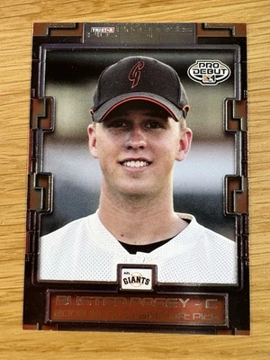 2008 TRISTAR Prospects Plus #5 Buster Posey AZL Giants San Francisco Giants Foto 1 de 2