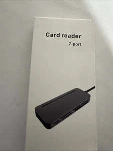 Lecteur Multi Carte USB C, XD/MS/SD/TF/CF Type-C 5Gps Haute Vitesse 7 en 1 - Photo 1/2