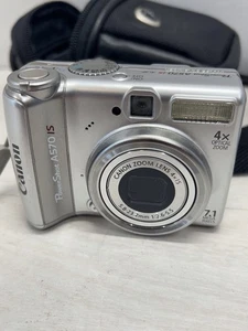 Canon PowerShot A570 IS Digital Camera - Silver - Picture 1 of 6
