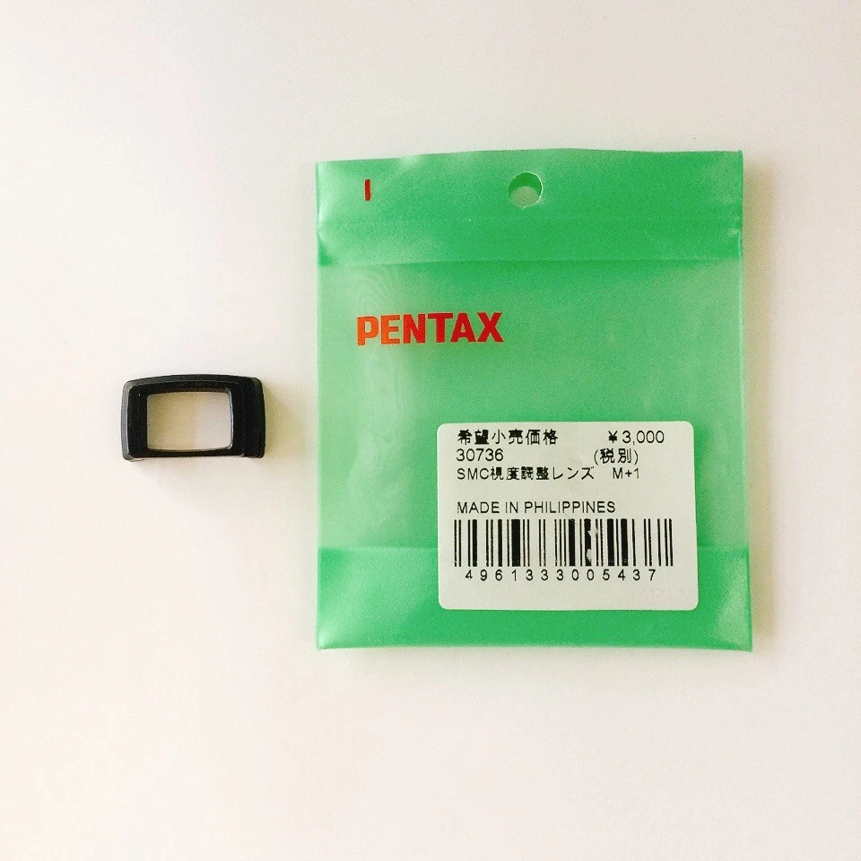 PENTAX SMC +1.0 Adaptador de lente de corrección de dioptrías M para montura de bayoneta MZ & Z 30736 Foto 1 de 4