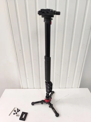 MANFROTTO MONOPOD 185cm height hauteur tripod FLUIDTECH - Photo 1/4