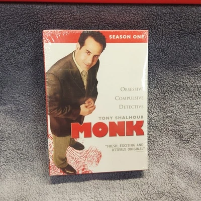 Monk. The Complete First Season. DVD Set. Brand New. Sealed. - Image 1 of 4
