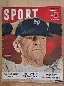 SPORT Magazine - April 1950 - Casey Stengel Cover         H - Picture 1 of 3