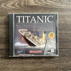 TITANIC An Interactive Journey CD (1996, Europress) Windows 95 & Macintosh - Picture 1 of 3