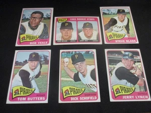 1965 Topps Set-Break Lot of 6 Pirates #'s 143,195,218,232,246,291 Rookies Stars - Bild 1 von 14