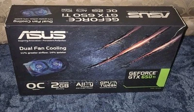 ASUS NVIDIA GEFORCE GTX 650 Ti DirectCU II OC - GTX650TI-DC2O-1GD5 - Image 1 of 4