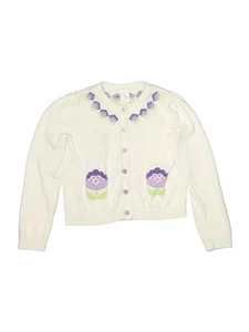 Gymboree Girls Ivory Cardigan 8 - Picture 1 of 2