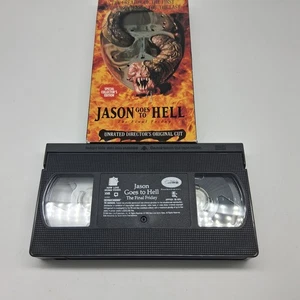 Jason Goes to Hell: The Final Friday VHS 1994 Unrated Directors Cut Horror - Picture 1 of 11