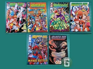Youngblood #0-5 (1992) 1st App Prophet w/ Trading Cards Image Comics Liefeld - Picture 1 of 12