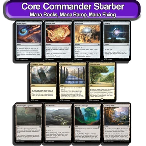 Core Commander Starter Kit MTG Bundle EDH Staples Mana Rock Ramp Magic Lot Pack - Picture 1 of 3
