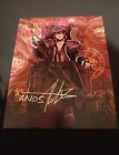 Anos Voldigoad Signed By Aleks Le. English Dub Voice Actor.