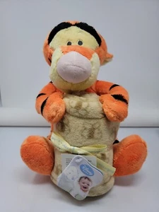 Disney Tigger With Baby Blanket Winnie The Pooh New 30” X 30” - Picture 1 of 21